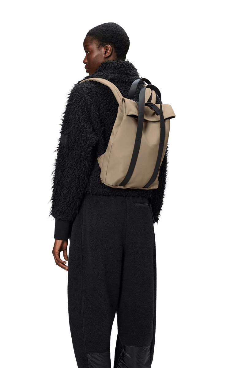 Rains 2 Way Tote Backpack Mini W3 Beige