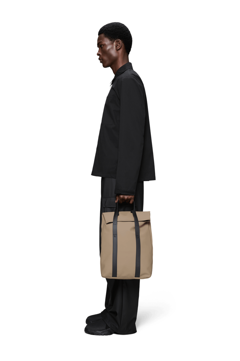 Rains 2 Way Tote Backpack Mini W3 Beige