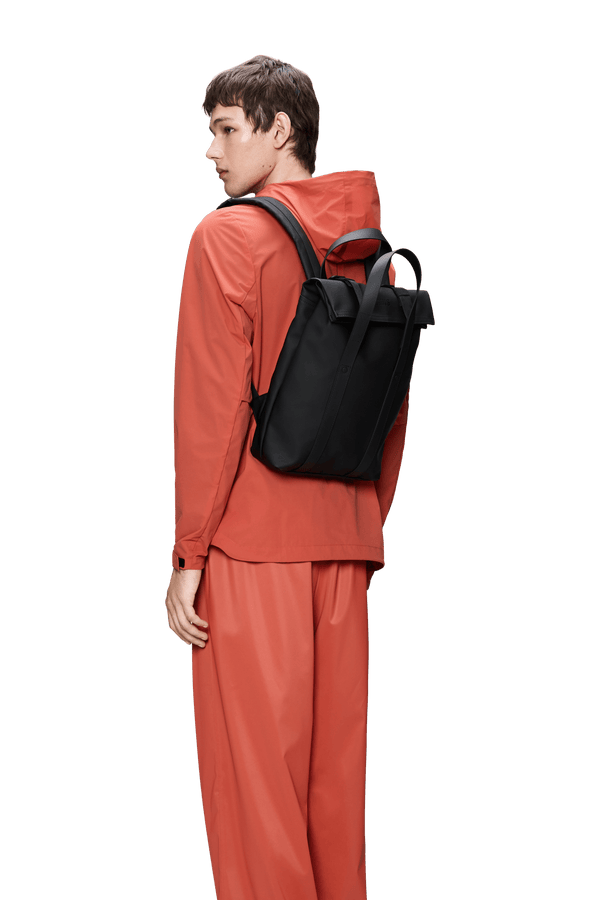 Rains 2 Way Tote Backpack Mini W3 Black