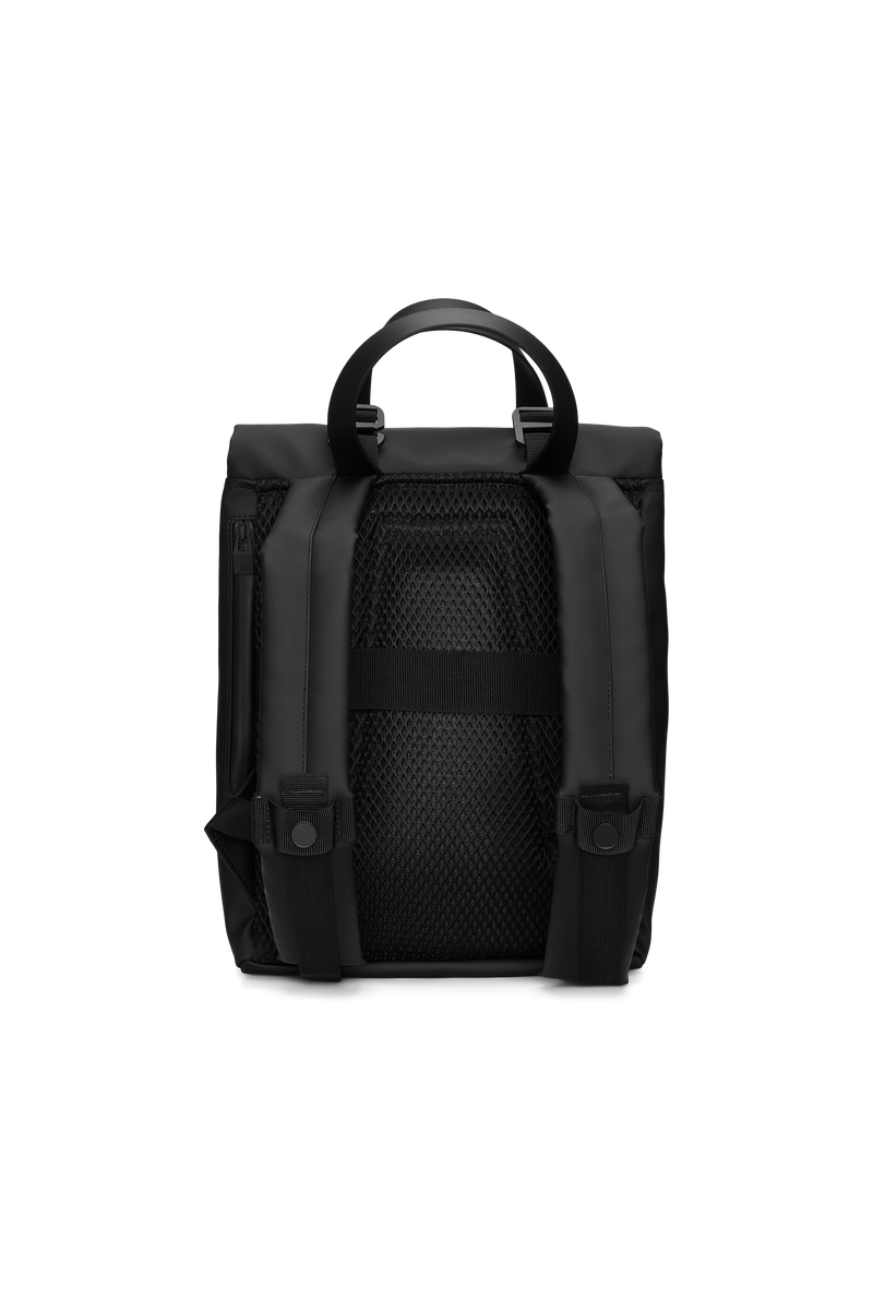 Rains 2 Way Tote Backpack Mini W3 Black