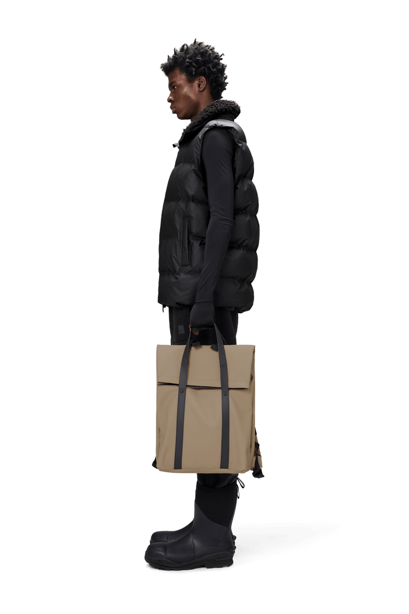 Rains 2 Way Tote Backpack W3 Beige