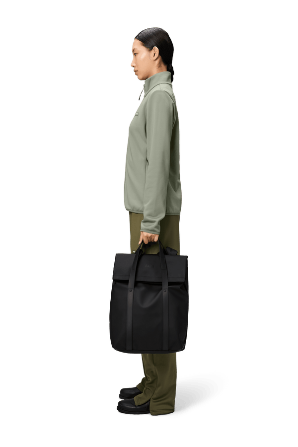 Rains 2 Way Tote Backpack W3 Black