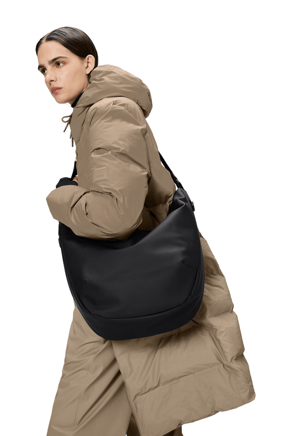 Rains Valera Shoulder Bag Large W3 Black