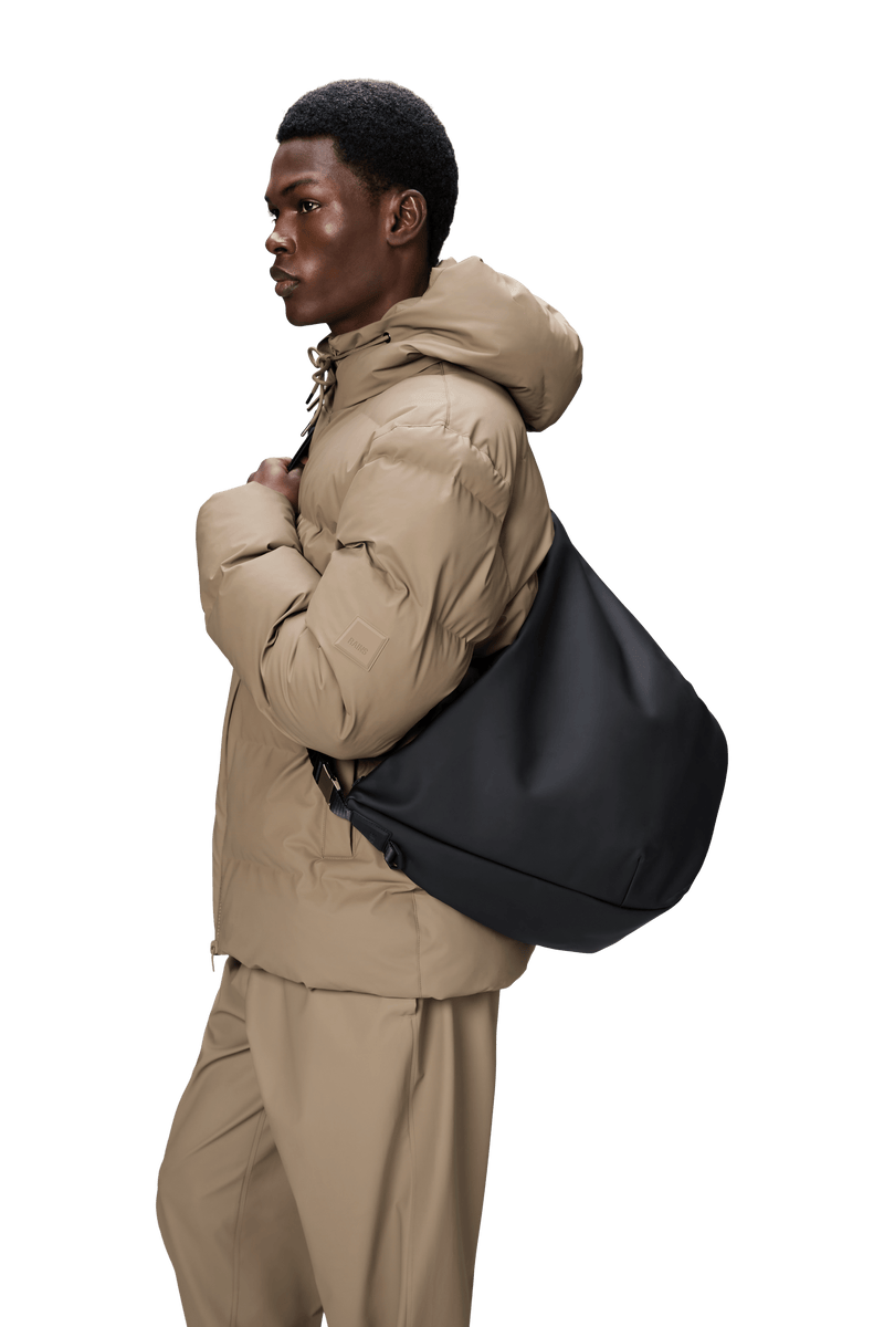 Rains Valera Shoulder Bag Large W3 Black