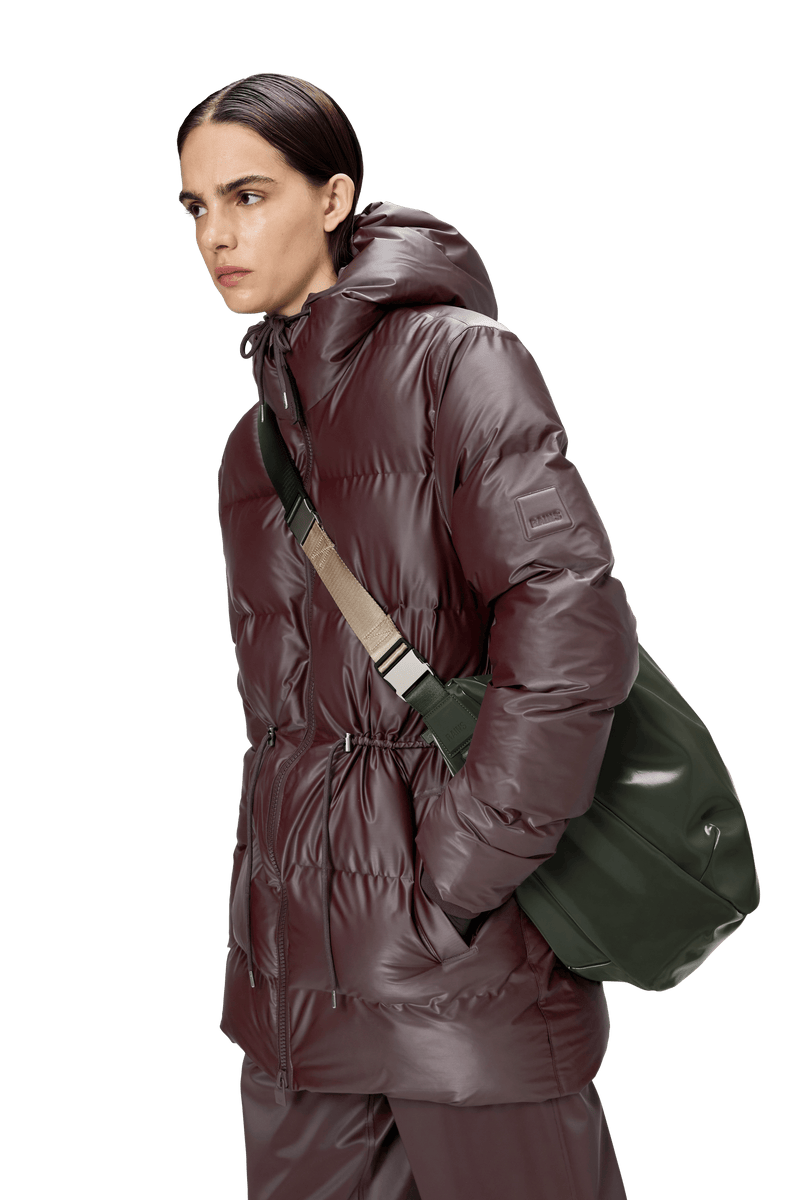 Rains Valera Shoulder Bag Large W3 Swamp