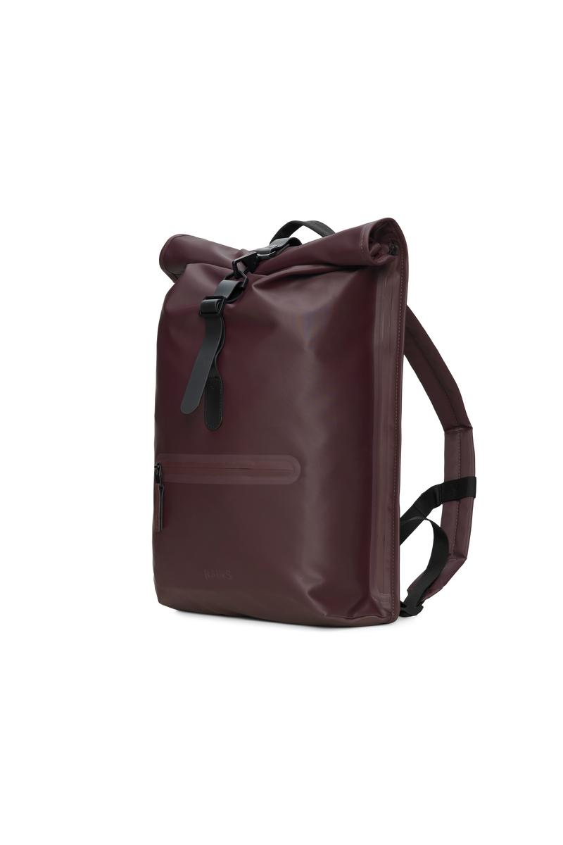 Rains Rolltop Rucksack W3 Depth