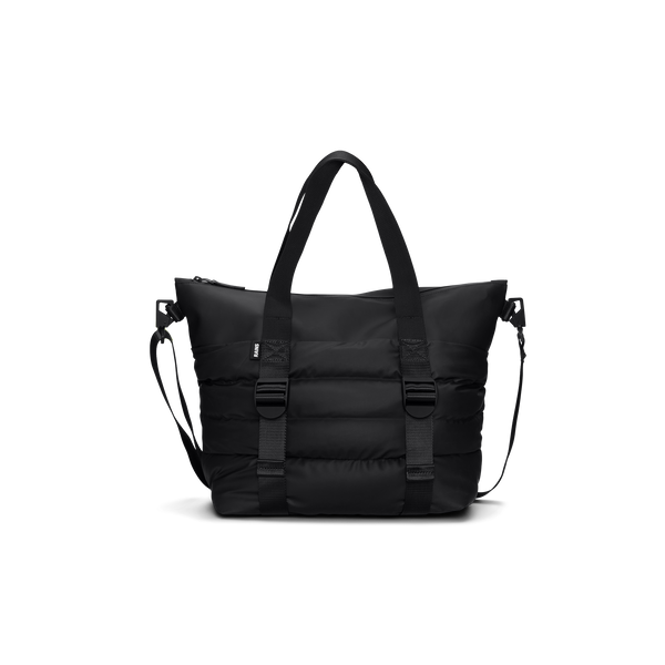 Rains Puffer Mix Tote Bag Mini W3 Black