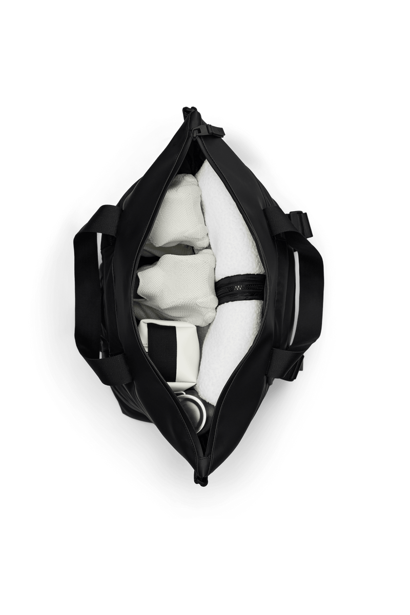 Rains Puffer Mix Tote Bag Mini W3 Black