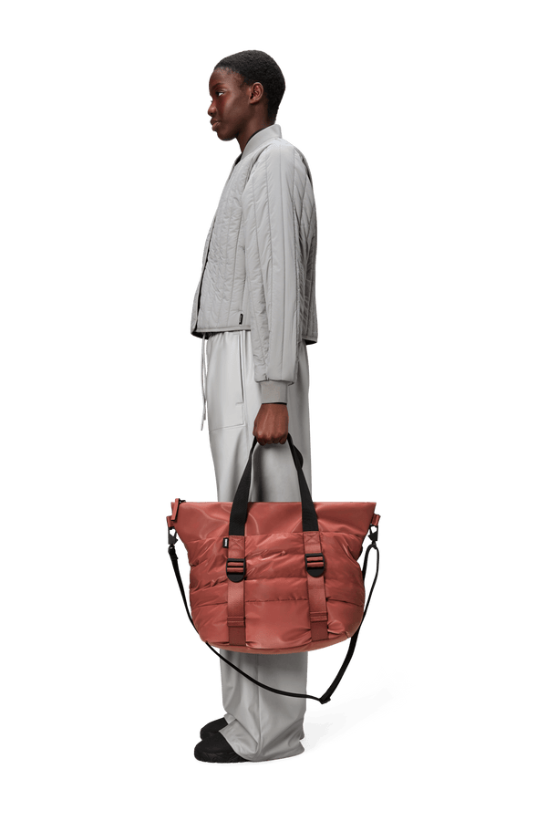 Rains Puffer Mix Tote Bag Mini W3 Honor