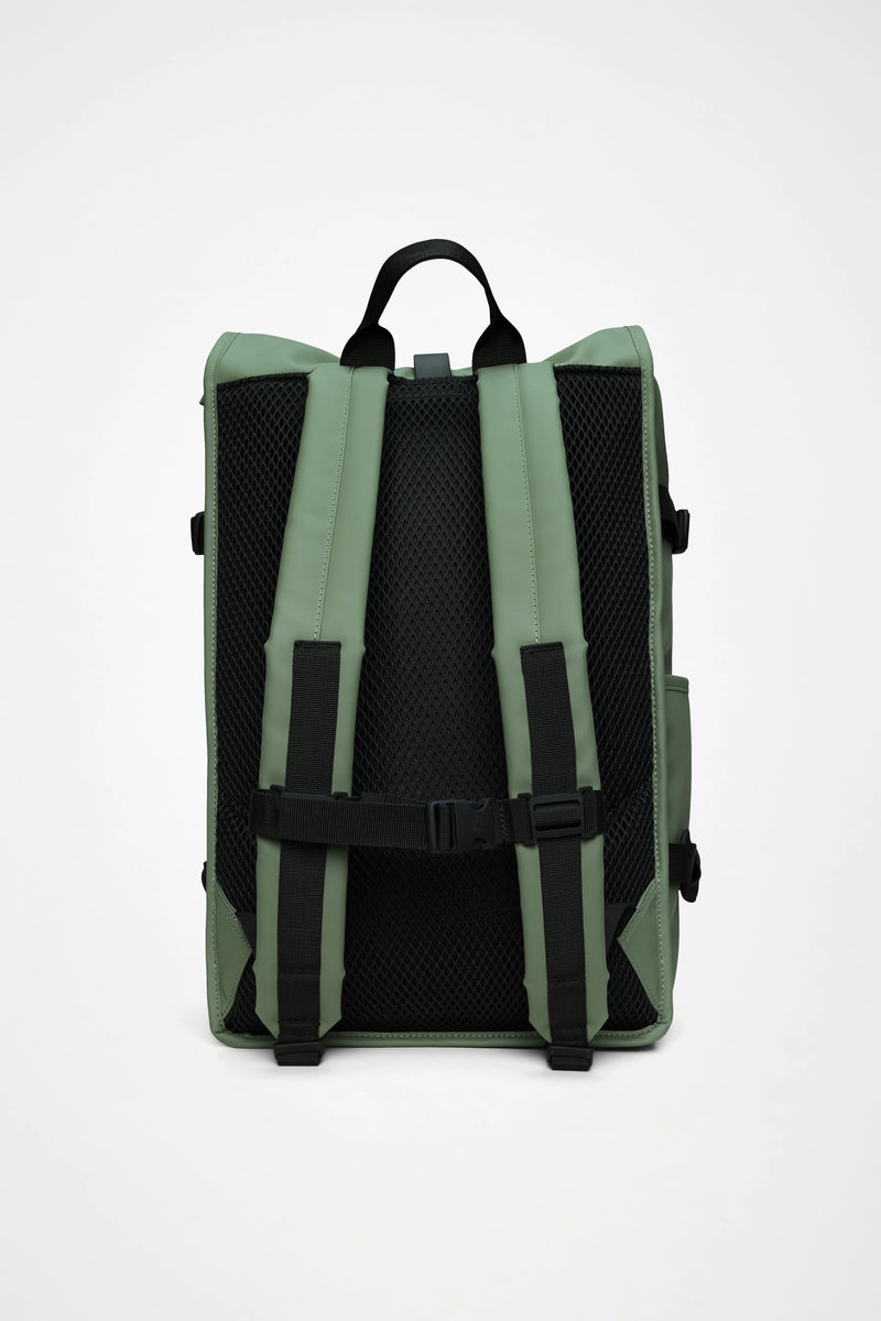 rains backpack end Rolltop Rucksack Large W3 Well – ANOTHER STORY Color:Kokanee Magic Vintage American Camper Hiking nav-backpacks Suitable for both men