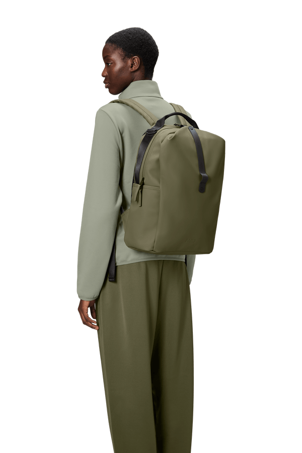 Rains Clip Front Backpack W3 Marsh