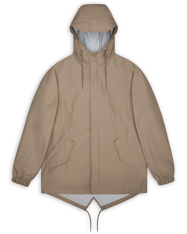 Rains Fishtail Jacket W3 Beige