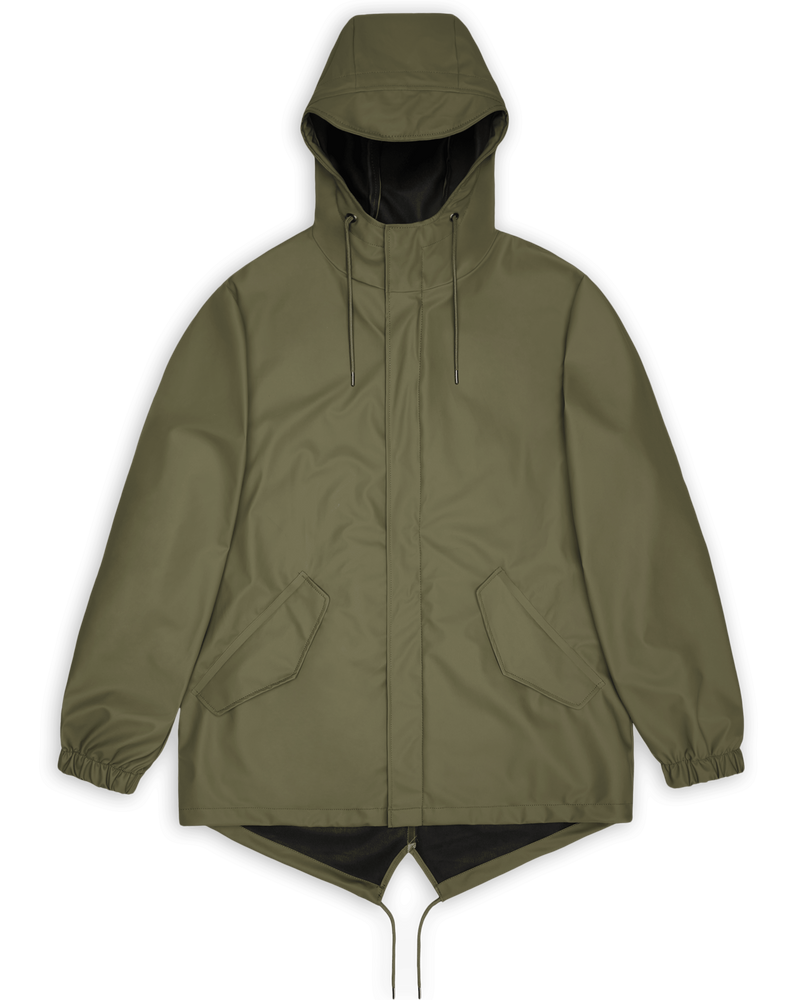 Rains Fishtail Jacket W3 Marsh