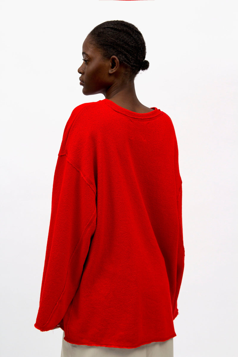 RANCH JUMPER - Red