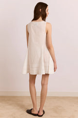 RAVEN MINI NIGHT DRESS - WHITE