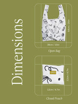 Fruits & Shapes Reusable Bag