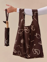 Chocolate Fruits & Shapes Reusable Bag