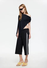 REBORN PONCHO - NOIR