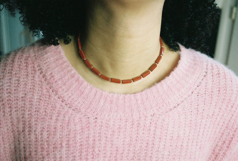 RED JASPER NECKLACE