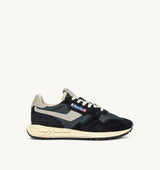 REELWIND LOW SNEAKERS IN BLACK NYLON AND SUEDE (MAN)