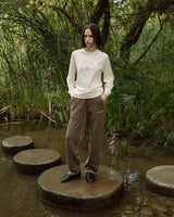 RETREAT CENTER LS SHIRT - BONE