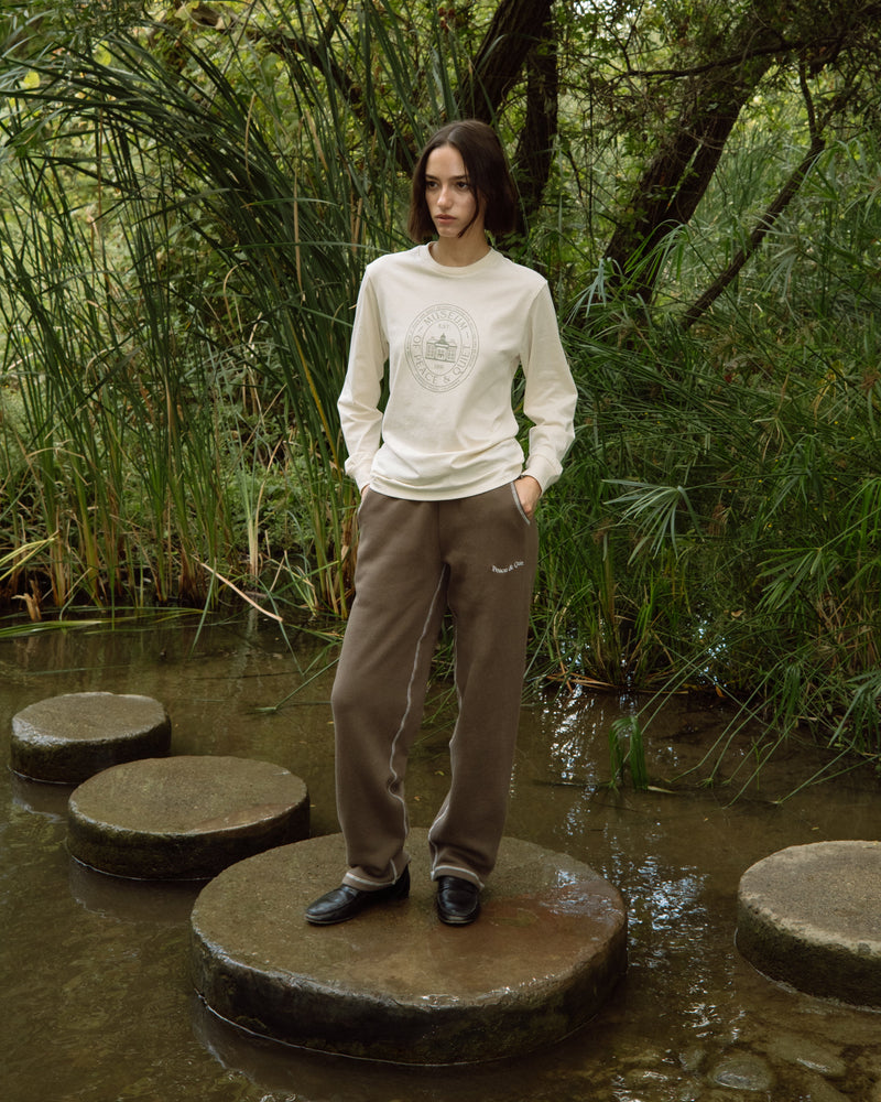 RETREAT CENTER LS SHIRT - BONE