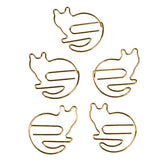 Cat paper clips (set of 5) - Nine Lives