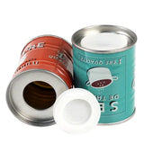 Tin salt and pepper shakers - Sel and poivre