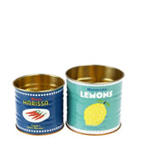 Mini storage tins - Lemons +Harissa