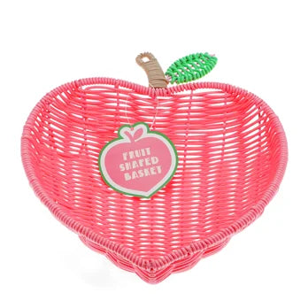 Woven fruit basket - Strawberry