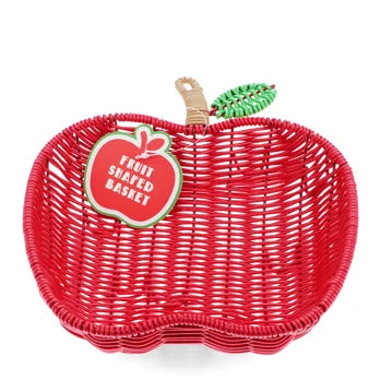 Woven fruit basket - Apple