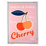 Cotton tea towel - Cherry