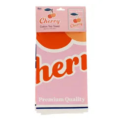 Cotton tea towel - Cherry