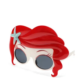 Funglasses - Red hair mermaid sunglasses