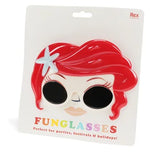 Funglasses - Red hair mermaid sunglasses