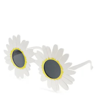 Funglasses - White daisy sunglasses