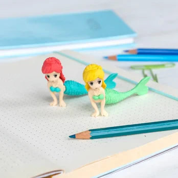 Erasers (set of 2) - Mermaid