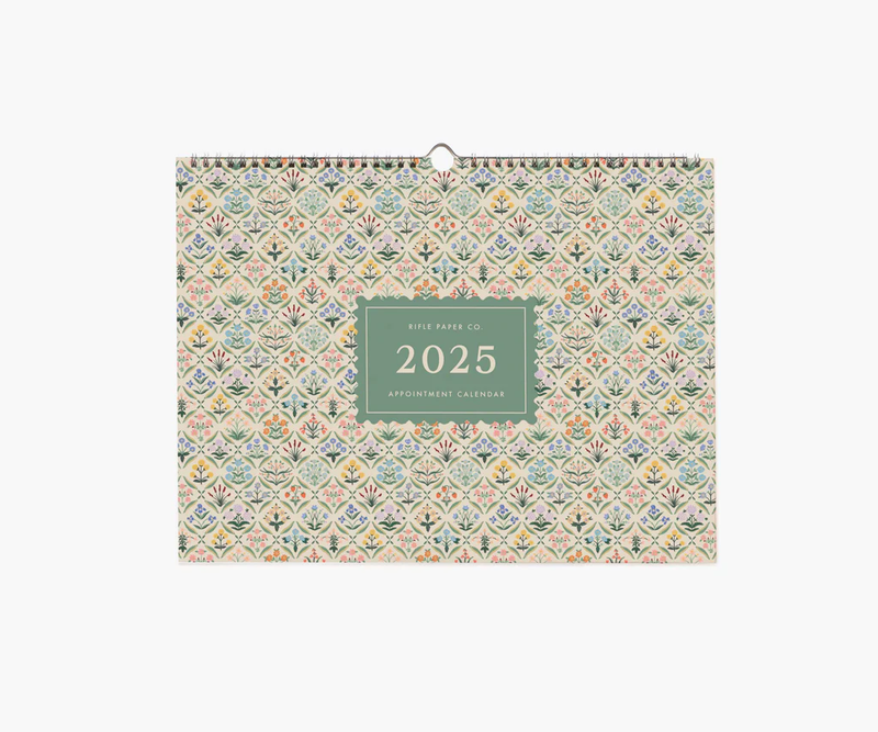 Rifle Paper Co. 2025 Appointment Calendar Estee