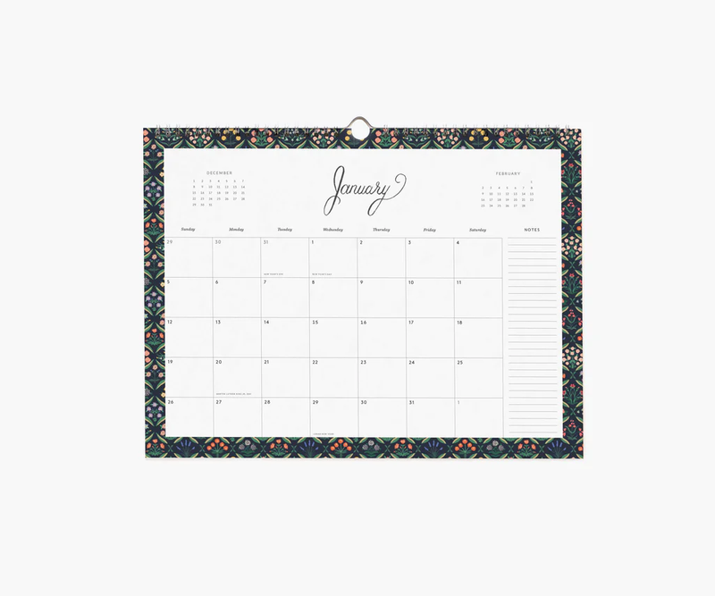 Rifle Paper Co. 2025 Appointment Calendar Estee