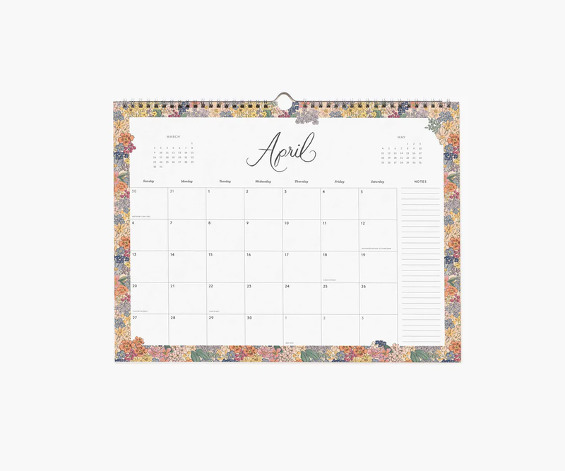 Rifle Paper Co. 2025 Appointment Calendar Estee