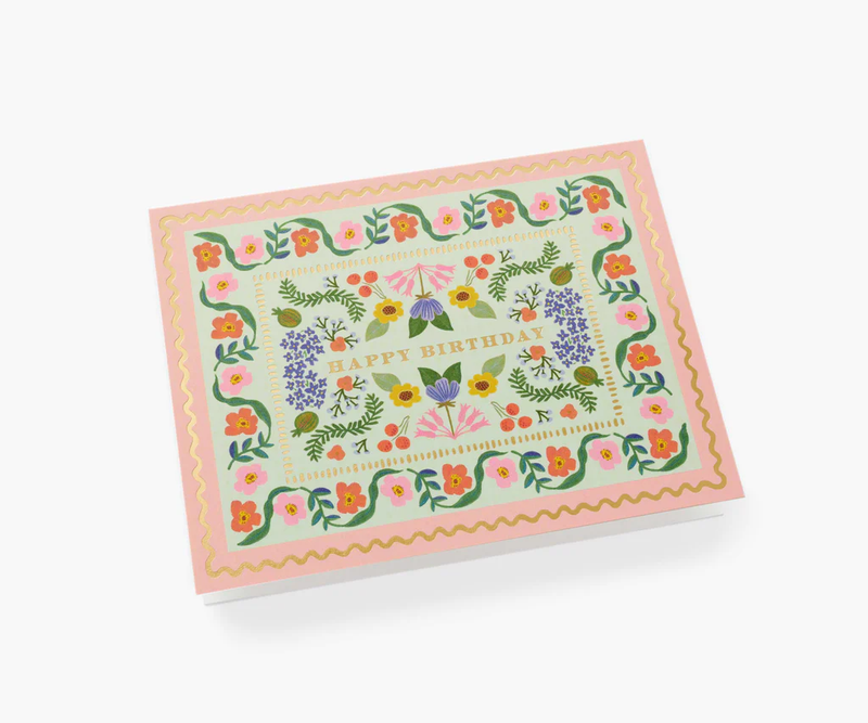 Rifle Paper Co. Sicily Garden Birthday Card