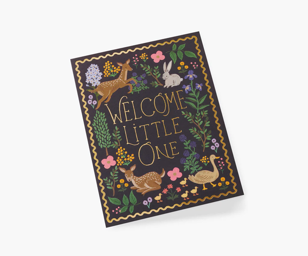 Rifle Paper Co. Woodland Welcome Card