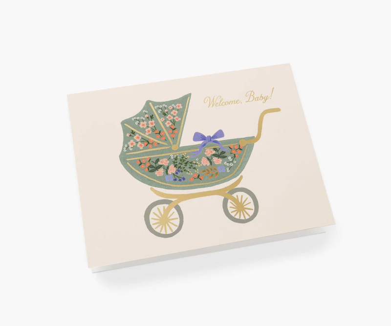 Rifle Paper Co. Floral Pram Card