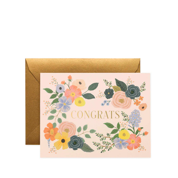 Rifle Paper Co. Garden Forest Congrats Card