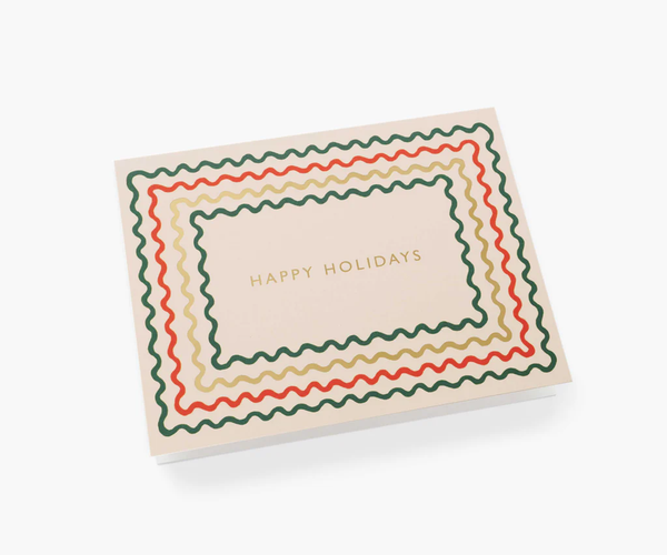 Rifle Paper Co. Holiday Ribbon Card