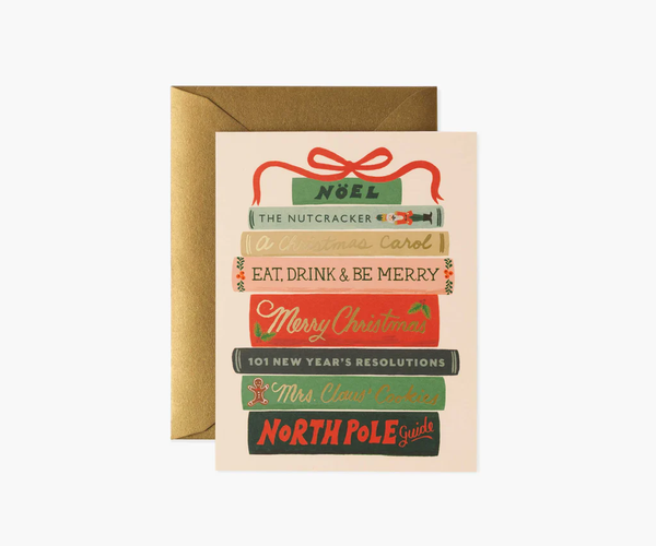 Rifle Paper Co. Holiday Books Card