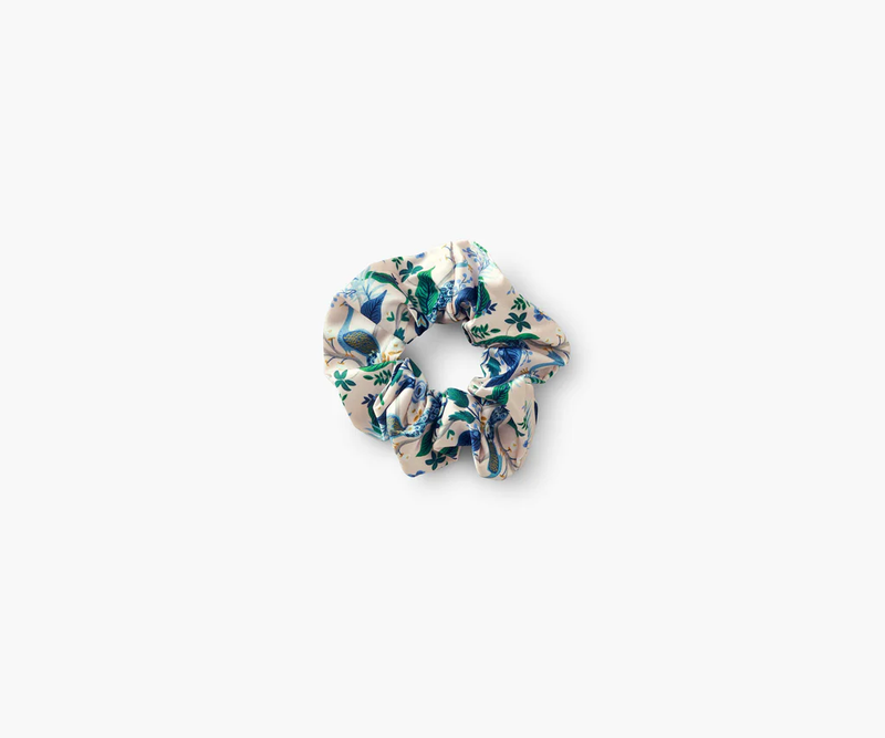 Rifle Paper Co. Peacock Scrunchie Set