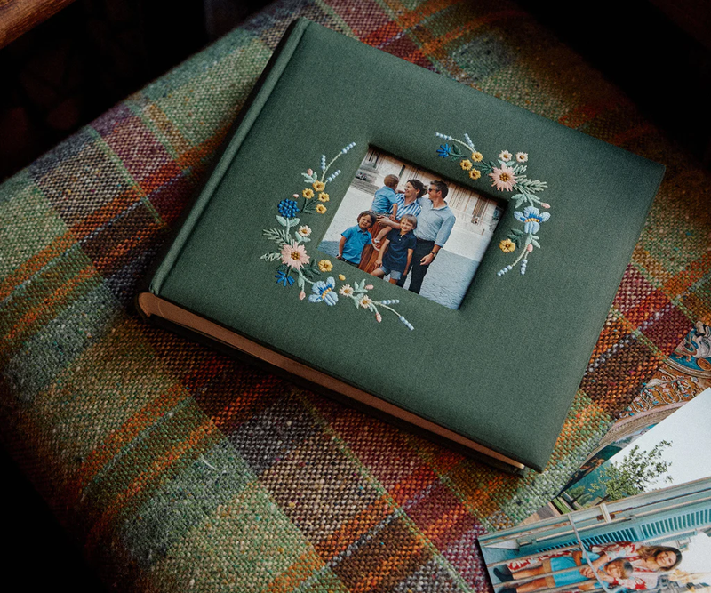 Rifle Paper Co. Wildwood Embroidered Heirloom Photo Album