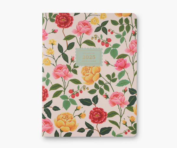 Rifle Paper Co. 2025 Roses 12-Month Appointment Notebook