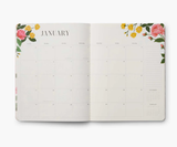 Rifle Paper Co. 2025 Roses 12-Month Appointment Notebook